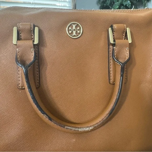 Tory Burch Tan Leather Satchel - Picture 5 of 11
